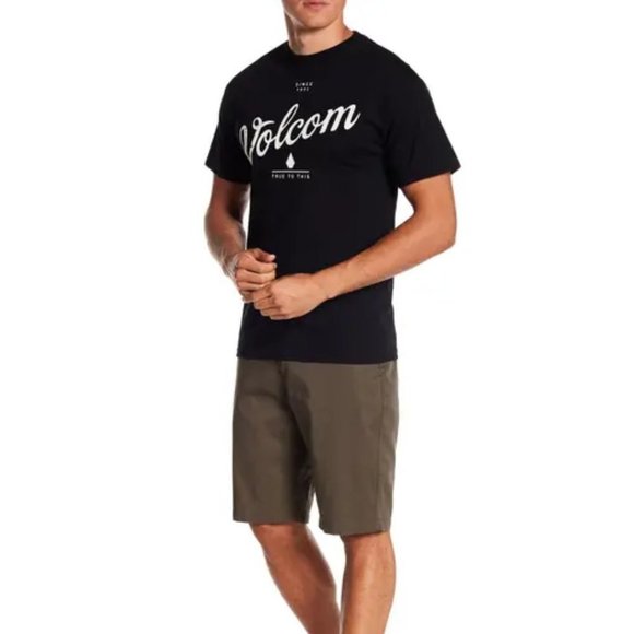 Volcom Other - Volcom NWT Vmonty Chino Shorts Mushroom sz 28